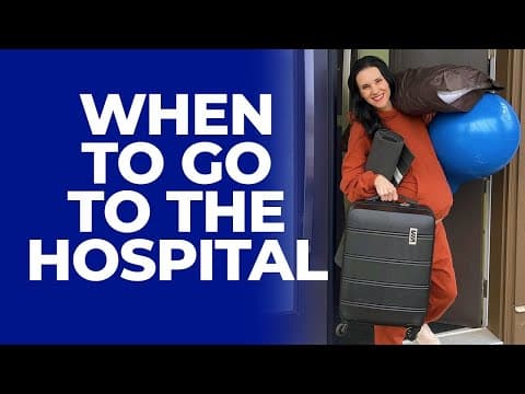 Kada krenuti u rodilište